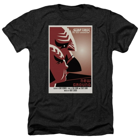 Star Trek - Tng Season 5 Episode 10 - Heather Short Sleeve Shirt - X-Large