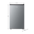 thumbnail image 3 of Frigobar Hisense RR43D6ACX1 125L R600 color Silver, 3 of 3