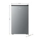 thumbnail image 3 of Frigobar Hisense RR43D6ACX1 125L R600 color Silver, 3 of 3