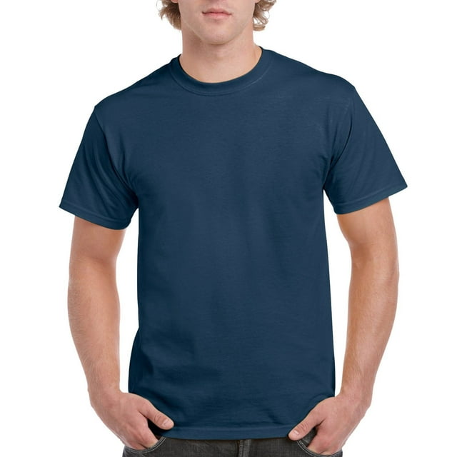 Gildan T-Shirt Ultra Coton pour Homme, Bleu Crépuscule, Très Grand