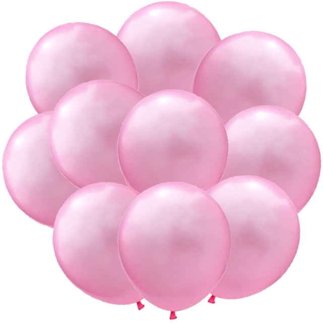 Namzi 50 globos rosas, globos premium de 30 cm para fiestas de cumpleaños, globos a granel para despedidas de soltera y decoración de fiestas de graduación.