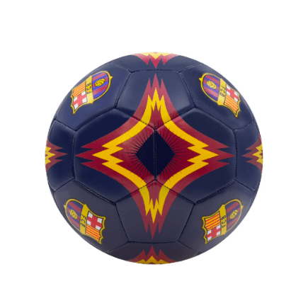 FC Barcelona Soccer Ball Navy (Size 5) Official Licensed