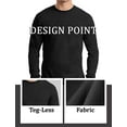 thumbnail image 2 of 3-Pack Men's Long Sleeve Crew Neck Tee (S-2XL), 2 of 5