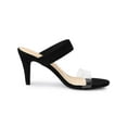 thumbnail image 3 of BLISSFUL STEP Women's Clear Strap High Heels Slides Sandals, 3 of 7