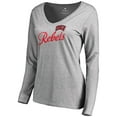 thumbnail image 2 of Women's Ash UNLV Rebels Dora Long Sleeve T-Shirt, 2 of 3