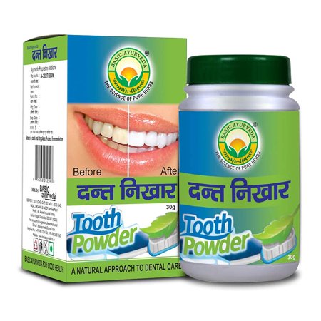 Basic Ayurveda Dant Nikhar Manjan 30g