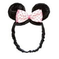 thumbnail image 4 of Disney Store Minnie Mouse Headband Ears Baby Pink Polka Dot Bow, 4 of 4