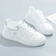 thumbnail image 4 of Zapatos blancos para mujer, zapatillas deportivas casuales de suela gruesa de primavera, de moda, combinables, para estudiantes de nicho, 4 of 6