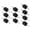 Flat feet black, variant on 7829 10Pcs High Strength Plastic Small Device Switches Auto Locking Push Button Switches