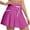 Hot Pink, variant on Women's High Waisted Drawstring Swim Skirt with Shorts Liner Bathing Suit Tankinis Swimsuit Bottoms with Zipper Pockets Wrap Skirts for Women Blue L