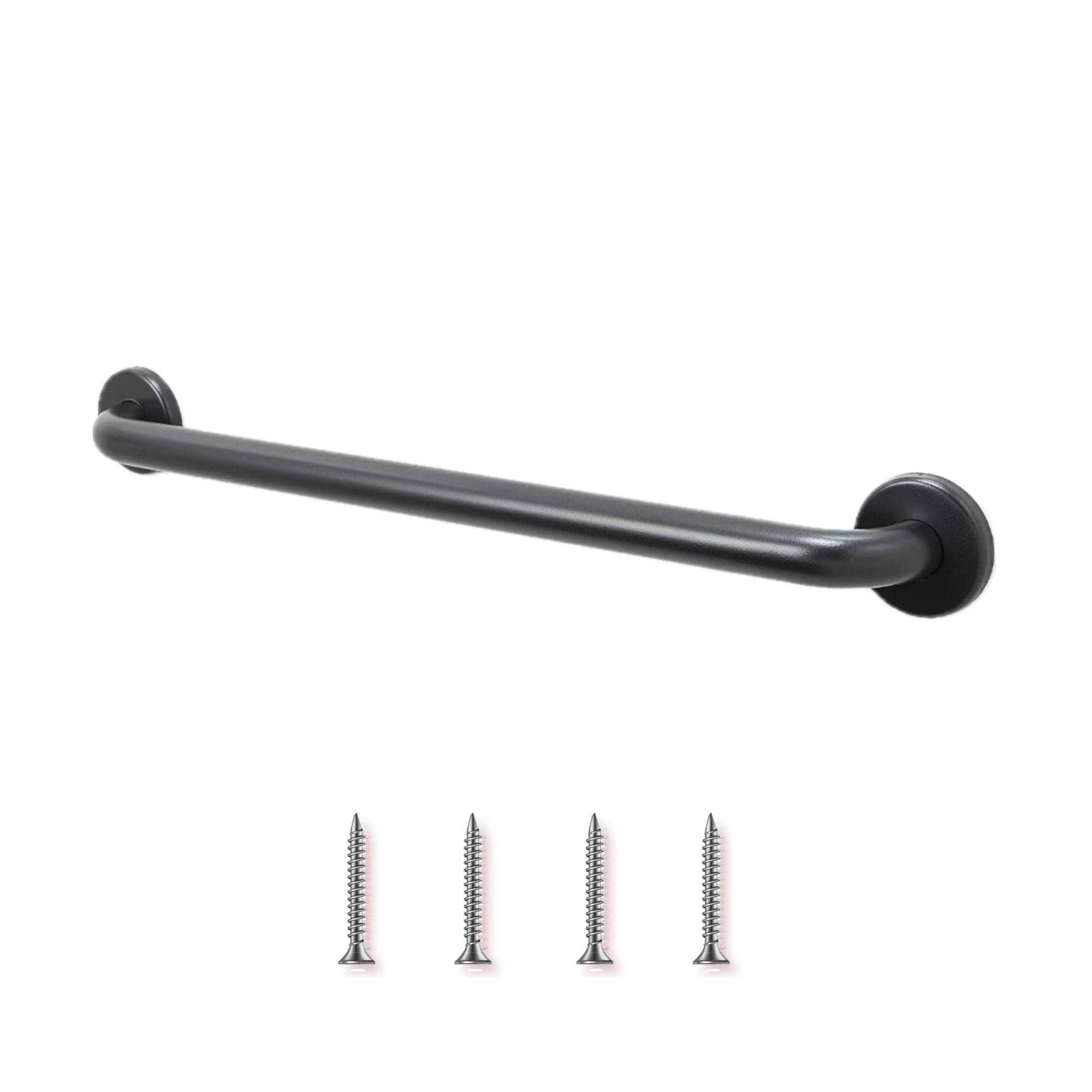 Grab Bar for Bathtub Shower - Stairs Bed Toilet Bathroom / Stand Assist & Safety Handrail / 304 Stainless Steel / Smooth / Oil Rubbed Bronze / 16"
