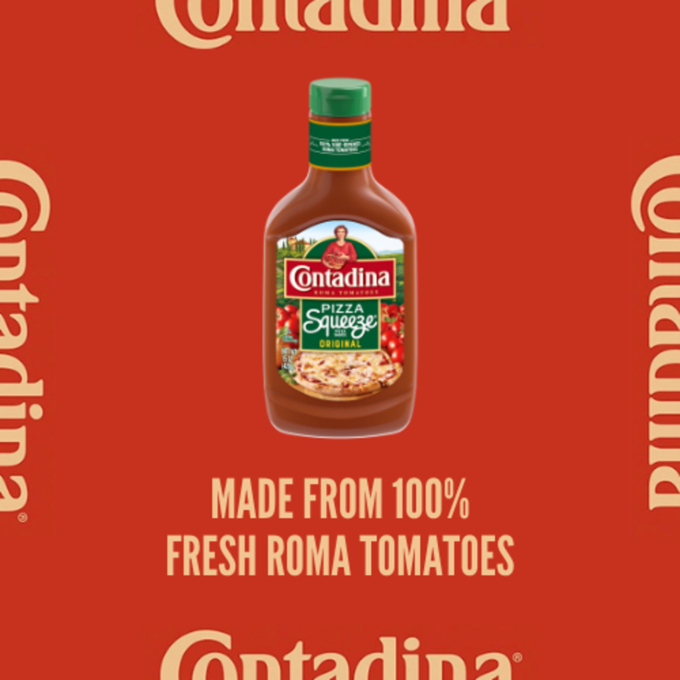Contadina Pizza Sauce, 15 oz Squeeze Bottle