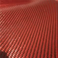 thumbnail image 3 of 12"×60" Carbon Fiber Made With Kevlar Red Cloth Fabric 3K 2x2 Twill Weave 220gsm, 3 of 5