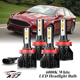 thumbnail image 1 of Compatible con Juego de Lámparas Alta/Baja Ford Fusion 2019 2020 - 4 Unidades, 10,000LM 6500K Blanco Frío, Bombillas 500% Ultraluminosas, Plug & Play, 1 of 11