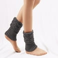 thumbnail image 5 of Angala Thermal Leg Warmers Ankle Boot Socks Non Covers Cozy Knitted Boot For Winter Outdoor Activities And Daily Wear With Comfort Stretch Fit And Warm Cozy Stylish Basic Socks, 5 of 5