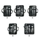 thumbnail image 5 of Soidarity Herramientas para parrilla de barbacoa, tenedor portátil de mano para barbacoa de acero inoxidable, pinzas reutilizables para acampar, Estufas de camping 3 PIEZAS Soidarity OD011055-01, 5 of 6