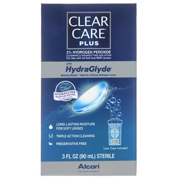 CLEAR CARE PLUS Contact Lens Cleaning and Disinfecting Solution
