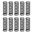 thumbnail image 1 of Resortes de compresión Uxcell, 10 mm de diámetro exterior, 1.2 mm de tamaño de alambre, 30 mm de longitud, construcción de acero para resortes, negro, 1 of 6