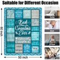 thumbnail image 4 of LHSHID Grandma Gifts Sherpa Fleece Blanket Grandma Birthday Gifts for Grandma New Grandma Gifts Grandma Blanket from Grandkids 30"x40", 4 of 7