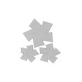 thumbnail image 1 of Ounissouiy Troqueles rebanadores, plantilla de acero al carbono para álbum de recortes, hogar, oficina, arte artesanal, suministros de grabado de papel Artesanía Ounissouiy HA076030-01, 1 of 6