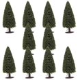 thumbnail image 1 of Plastic Miniature Model Trees Diy Tree Model For Micro Landscapes And Creative Gardening 10Pcs, 1 of 4