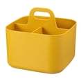 thumbnail image 1 of Panier Organisateur Empilable Polyvalent avec Poignée - Parfait pour la Maison et le Bureau Jaune, 1 of 9