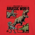thumbnail image 3 of Jurassic Park - Welcome To Jurassic World Dino - Women's Oversized Graphic T-Shirt, 3 of 4