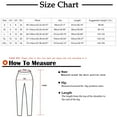 thumbnail image 2 of REALiKUN Women's Pants Fall Plus Size High Elastic Straight Trouser Trendy Slim Drawstring Casual Button Trousers, 2 of 5