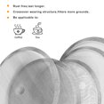 thumbnail image 4 of Apuakthei - 5 filtros de malla para prensa de café, 4 pulgadas, reutilizables, de acero inoxidable, para cafeteras de 8 tazas/34 oz/1000 ml, 4 of 7