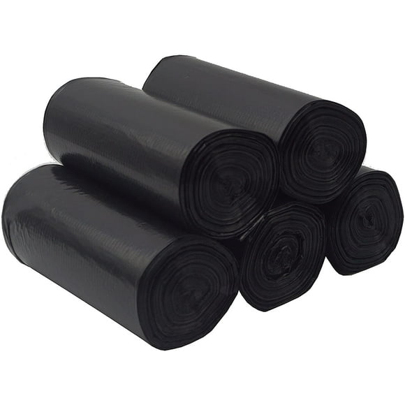 EcoNesxp Gallon Black Trash Bags Trash Bags Trash Can Liners 1 Pack of 150 Black Black Trash Bags Pack of 2 Gallon Black Trash Bags Trash Bags Trash Can Liners