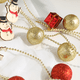 thumbnail image 3 of Bola, cono de pino, bolsa de regalo, adornos navideños, cadena, cadena, decoración de árbol de Navidad, cuerda colgante, 3 of 5
