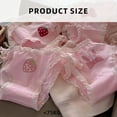 thumbnail image 5 of Yokua Sweet Ruffle Lace Edge Underwear Tie String Panties Japanese Lingerie Briefs, 5 of 17