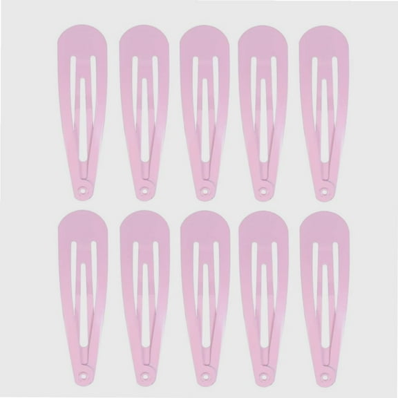 Metal Snap Hair Clips Snap Hair Clips 50pcs Colorful Metal Barrettes No Slip Hair Clips Bang Hair Accessories for Toddlers Girls Kids Teens Women Black Girl Hair Accessories
