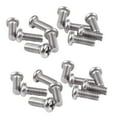 thumbnail image 1 of 20 Pieces Computer TV LCD Monitor Stand Bracket Mounting Screw M4X10mm,20 x TV Monitor Bracket Mounting Screws,Silver Tone, 1 of 8