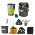 thumbnail image 4 of RUNROTOO Ensemble de Cuisine de Camping 1 Ensemble Design Rond pour Cuisine Extérieure avec Poignée Isolée 12.2X12.2X4.1in, 4 of 8