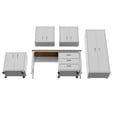 thumbnail image 5 of Manhattan Comfort Fortress 6-Piece Metal Garage Set in White, 5 of 11