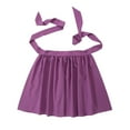 thumbnail image 7 of YOUYEDIAN Oktoberfest Outfit for Kids Girls Short Sleece Dirndl Dresses Trendy Party Halloween Festival Outfit Purple 7-8 Years, 7 of 7
