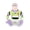 Green, variant on Buzz Lightyear Kids Decorative Pillow Buddy, Polyester Velboa, Green & Purple, 23", Toy Story, Disney