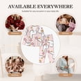 thumbnail image 4 of Uemuo Goose Queen Pattern Womens Pajama Sets,PJ Set for Women,Pajamas for Women Logo,Long Sleeve Pajama Set for Women,Soft Long Sleeve Top With Pants-Large, 4 of 9