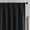 Black, variant on Patin Navy Blue Curtains 2 Panels 42 x 63 Inch, Rod Pocket Light Filtering Elegant Window Curtains, Faux Linen Textured Drapes for Bathroom Bedroom Living Room