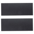 thumbnail image 1 of 2 hojas de fibra de carbono de tejido de 12,5 cm x 75 mm para marcos de, 1 of 9