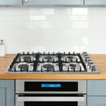 thumbnail image 2 of Gas Cooktop with 6 Sealed Italian Made Burners in Stainless Steel, 2 of 11