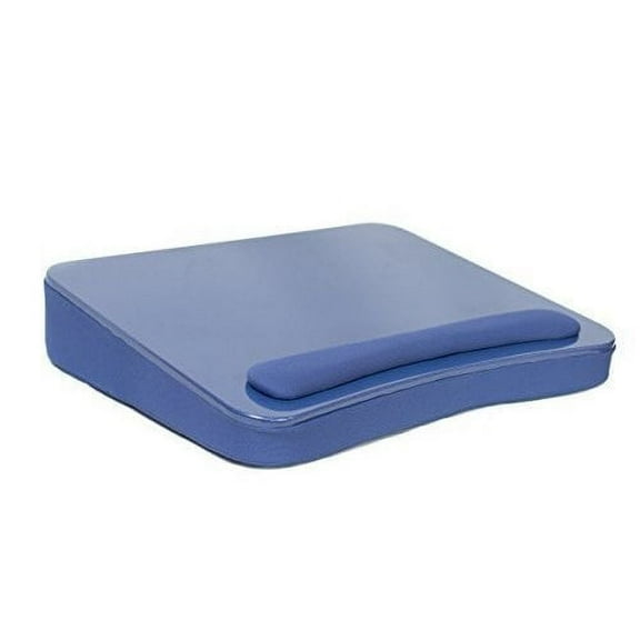 Sofia   Sam All Purpose Lap Desk Bed Table with Memory Foam - Blue