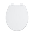 thumbnail image 4 of Round Toilet Seat with Soft Close, Quick-Release & Top-Mount Installation – Durable, Quiet – Fits Most Standard Round Toilets – White, 4 of 8