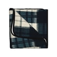 thumbnail image 4 of Absorbent Coral Velvet Towel 27x55in Light Soft And Fluffy Wool Circle Delicate And Not Easy To Remove The Edge Darkcyan Buffalo Plaid Check Tartan Scotland_3, 4 of 8