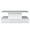 White, variant on Black LED Coffee Table for Living Room, PAPROOS Modern High Glossy Center Table with 4 Drawers, Smart Cocktail Table Rectangle, Sofa Side Tea Tables with LED Lights, 41"L×25"W×16"H