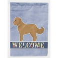 thumbnail image 1 of Carolines Treasures CK3728CHF Tan Cockapoo Welcome Flag Canvas House Size, 1 of 4