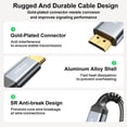 thumbnail image 2 of LDLrui 4K@60Hz USB-C to Mini HDMI Cable 10Ft - HDMI 2.0 HDR High-Speed for Camera, Drone, GoPro, MacBook, KYY, ARZOPA, 2 of 7