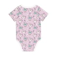 thumbnail image 5 of Balery Llama Unicorn and Rainbow Pattern Baby Climbing Clothes Infant Bodysuit Cute Infant Bodysuit Baby Romper-3 Months, 5 of 7
