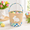 Blue, variant on Blue Burlap Easter Basket with Felt Bunny Applique, Foldable Handle, 9 Inch Tall Storage Container